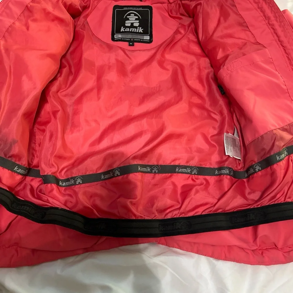 Kamik Pink Girl’s Jacket | Size 6‎ | ***Flawed*** | Preowned